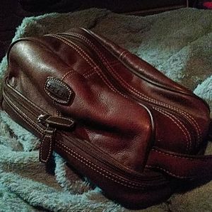 Fossil - Leather Toilet Bag